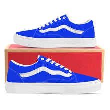 Load image into Gallery viewer, Ti Amo I love you - Exclusive Brand - Blue Blue Eyes - Low Top Flat Sneaker
