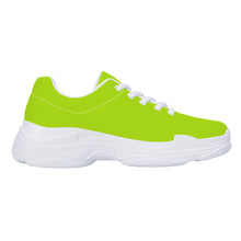 Load image into Gallery viewer, Ti Amo I love you - Exclusive Brand - Yellowish Green - Angry Fish - Chunky Sneakers - White Soles
