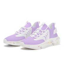 Load image into Gallery viewer, Ti Amo I love you - Exclusive Brand - Light Dusty Lavender - Mens / Womens - Air Max React Sneakers - White Soles
