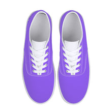 Load image into Gallery viewer, Ti Amo I love you - Exclusive Brand  - Heliotrope 3 - Double White Heart -  Skate Shoe - White Soles
