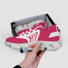Load image into Gallery viewer, Ti Amo I love you - Exclusive Brand - Cerise Red 2 - Mens / Womens - Air Max React Sneakers - White Soles
