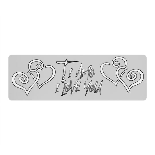 Ti Amo I love you - Exclusive Brand - Alto Gray - Yoga Mat