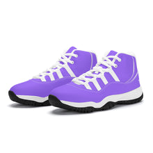 Load image into Gallery viewer, Ti Amo I love you - Exclusive Brand - Heliotrope 3 - High Top Air Retro Sneakers - White Soles
