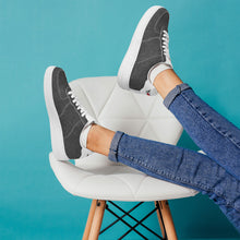 Load image into Gallery viewer, Ti Amo I love you - Exclusive Brand - Batik Black - Skeleton Hands with Heart - Low Top Unisex Sneakers
