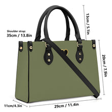 Load image into Gallery viewer, Ti Amo I love you - Exclusive Brand - Clay Creek - Luxury Women PU Tote Bag - Black Straps
