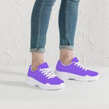 Load image into Gallery viewer, Ti Amo I love you  - Exclusive Brand - Heliotrope 3 - Angry Fish - Chunky Sneakers - White Soles
