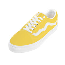 Load image into Gallery viewer, Ti Amo I love you - Exclusive Brand - Mustard Yellow - Low Top Flat Sneaker
