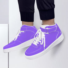 Load image into Gallery viewer, Ti Amo I love you - Exclusive Brand - Heliotrope 3 -  High Top Unisex Sneakers
