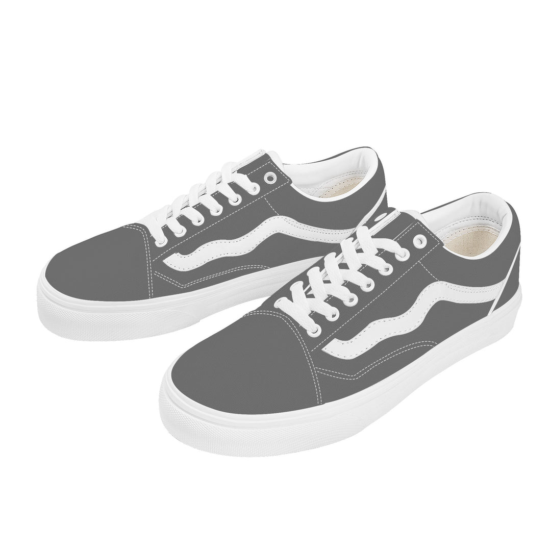 Ti Amo I love you - Exclusive Brand - Dove Gray - Low Top Flat Sneaker