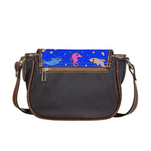 Load image into Gallery viewer, Ti Amo I love you - Exclusive Brand - Blue Blue Eyes - Sea Creatures - Saddle Bag
