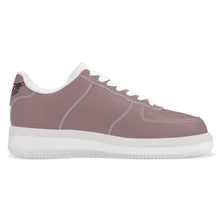 Load image into Gallery viewer, Ti Amo I love you - Exclusive Brand - Cinereous - Skelton Hands with Heart - Transparent Low Top Air Force Leather Shoes
