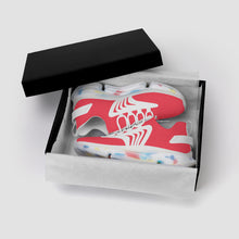 Load image into Gallery viewer, Ti Amo I love you - Exclusive Brand - Red Pink - Mens / Womens - Air Max React Sneakers - White Soles
