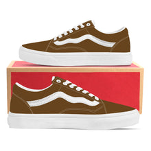 Load image into Gallery viewer, Ti Amo I love you - Exclusive Brand - Sepia - Low Top Flat Sneaker
