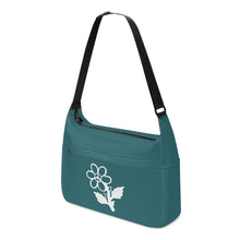 Load image into Gallery viewer, Ti Amo I love you - Exclusive Brand  - Casal - White Daisy -  Journey Computer Shoulder Bag
