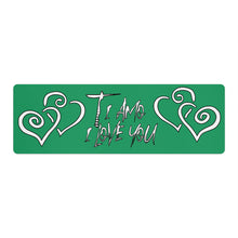 Load image into Gallery viewer, Ti Amo I love you - Exclusive Brand - Shamrock Greeen - Yoga Mat
