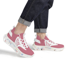 Load image into Gallery viewer, Ti Amo I love you - Exclusive Brand - Old Pink - Mens / Womens - Air Max React Sneakers - White Soles
