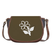 Load image into Gallery viewer, Ti Amo I love you - Exclusive Brand - Millbrook - White Daisy - Saddle Bag
