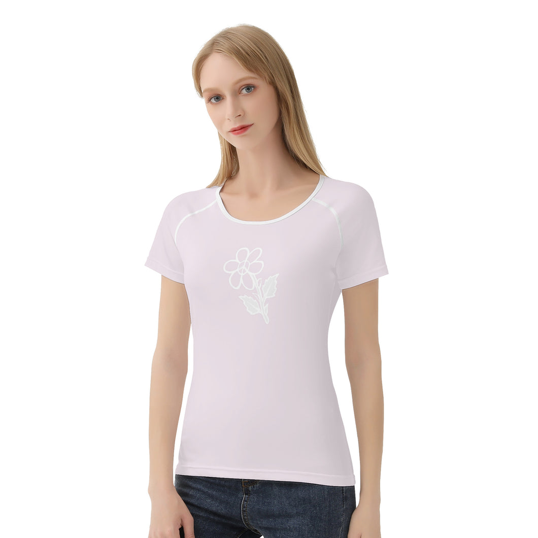 Ti Amo I love you - Exclusive Brand - Prim - White Daisy - Women's T shirt