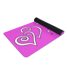 Load image into Gallery viewer, Ti Amo I love you - Exclusive Brand - Brilliant Lavender Rose - Yoga Mat
