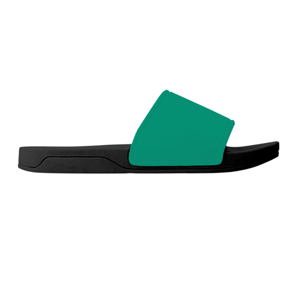 Ti Amo I love you - Exclusive Brand - Green Haze -  Slide Sandals - Black Soles