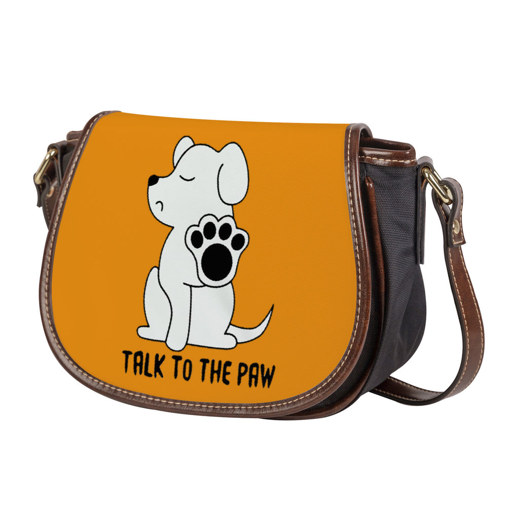 Ti Amo I love you - Exclusive Brand - Golden Bell - Talk to the Paw -  Saddle Bag