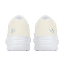 Load image into Gallery viewer, Ti Amo I love you - Exclusive Brand - Buttery White - Angry Fish - Chunky Sneakers - White Soles
