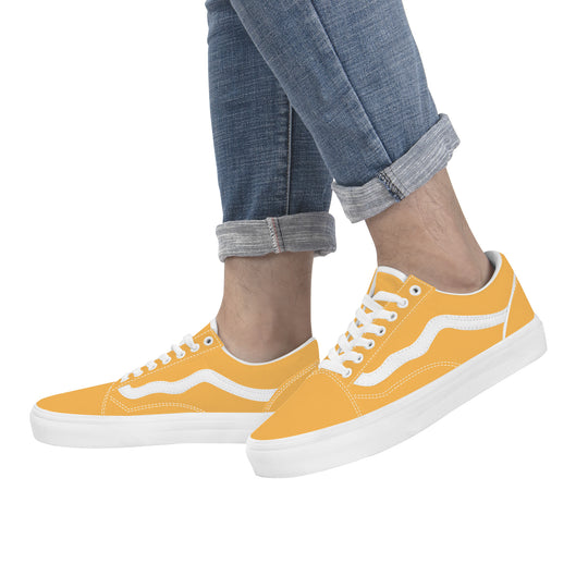 Ti Amo I love you - Exclusive Brand - Light Orange - Low Top Flat Sneaker