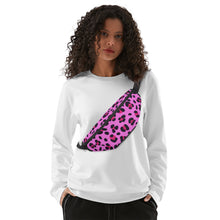 Load image into Gallery viewer, Ti Amo I love you - Exclusive Brand - Persian Pink with Cerise Leopard Spots - Fanny Pack
