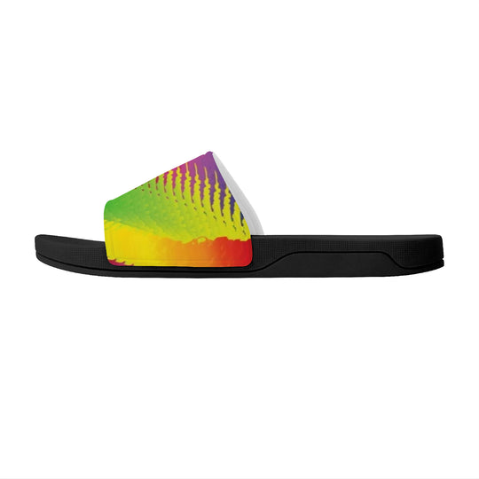 Ti Amo I love you - Exclusive Brand  - Womens - Slide Sandals - Black Soles