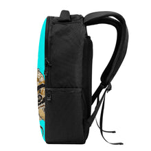 Load image into Gallery viewer, Ti Amo I love you - Exclusive Brand - Aqua / Cyan - Octopi - Laptop Backpack
