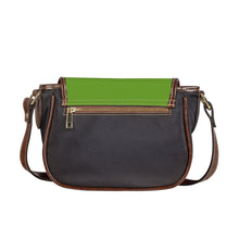 Load image into Gallery viewer, Ti Amo I love you - Exclusive Brand - Green Onion - Talk to the Paw -  Saddle Bag
