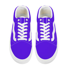 Load image into Gallery viewer, Ti Amo I love you - Exclusive Brand - Dark Purple - Low Top Flat Sneaker
