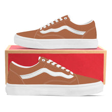 Load image into Gallery viewer, Ti Amo I love you - Exclusive Brand - Earth Brown - Low Top Flat Sneaker
