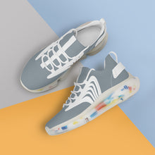 Load image into Gallery viewer, Ti Amo I love you - Exclusive Brand - Regent Grey - Mens / Womens - Air Max React Sneakers - White Soles
