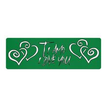 Load image into Gallery viewer, Ti Amo I love you - Exclusive Brand - Fun Green - Yoga Mat
