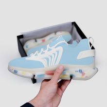 Load image into Gallery viewer, Ti Amo I love you - Exclusive Brand - Regent St Blue - Mens / Womens - Air Max React Sneakers - White Soles
