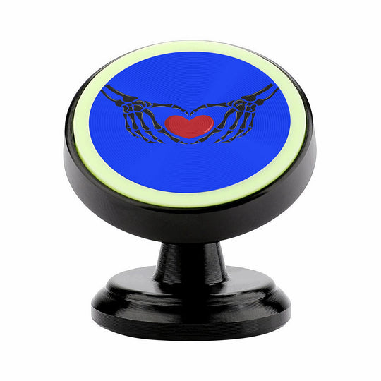 Ti Amo I love you - Exclusive Brand - Blue Blue Eyes - Skeleton Hands with Heart - Magnetic Car Phone Holder