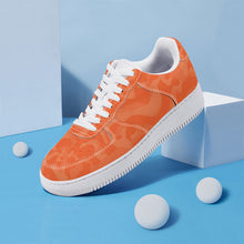 Load image into Gallery viewer, Ti Amo I love you - Exclusive Brand  - Orange Camouflage - Low Top Unisex Sneakers
