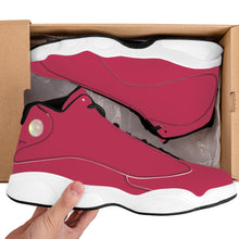 Load image into Gallery viewer, Ti Amo I love you - Exclusive Brand - Viva Magenta - Basketball Shoes - Black Laces
