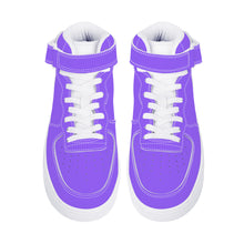 Load image into Gallery viewer, Ti Amo I love you - Exclusive Brand - Heliotrope 3 -  High Top Unisex Sneakers
