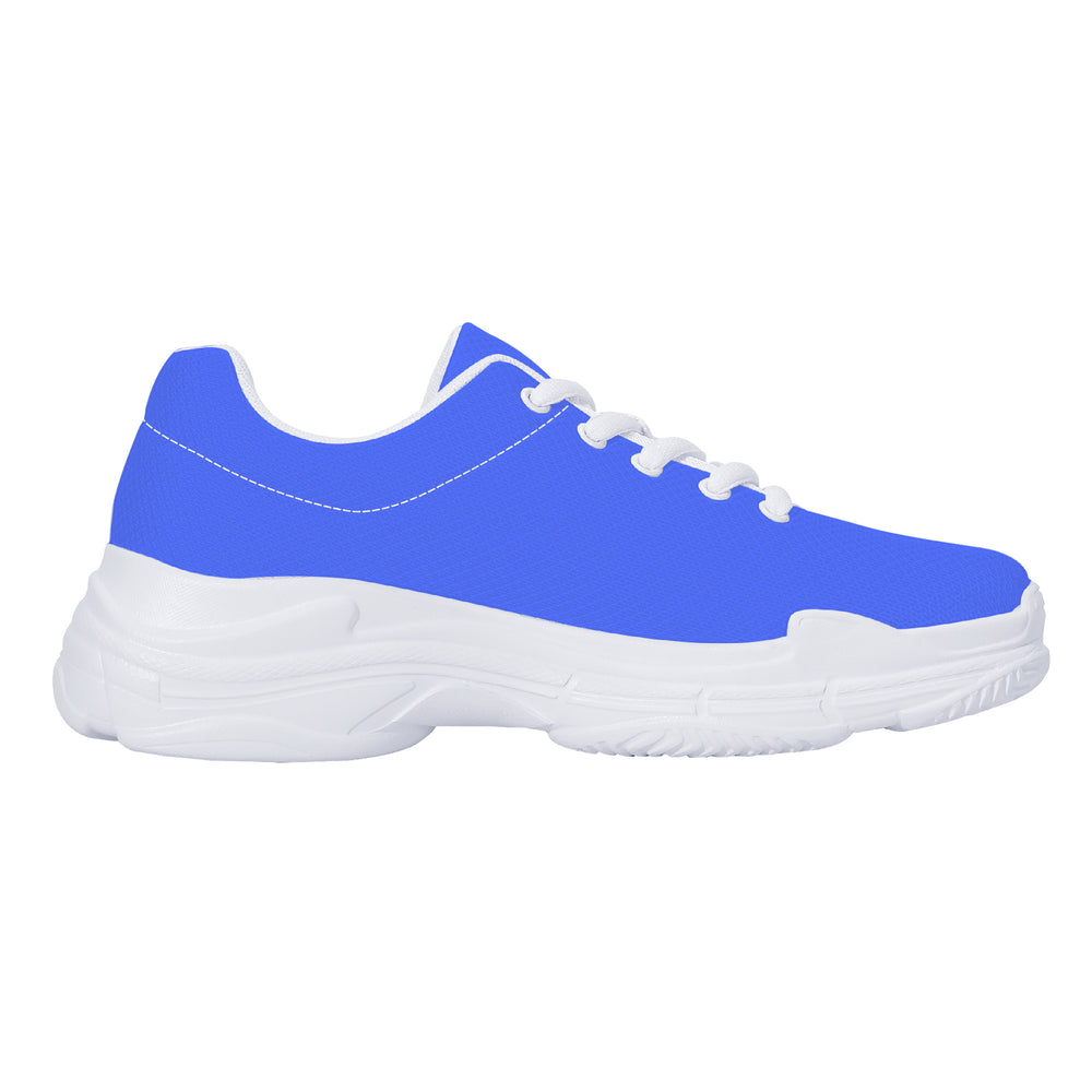 Ti Amo I love you - Exclusive Brand - Neon Blue - Angry Fish - Chunky Sneakers - White Soles