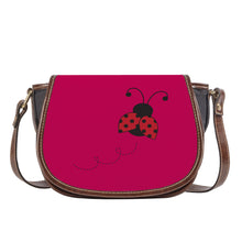 Load image into Gallery viewer, Ti Amo I love you - Exclusive Brand - Lipstick 2 - Ladybug - Saddle Bag
