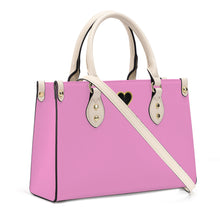 Load image into Gallery viewer, Ti Amo I love you - Exclusive Brand - Pinky Tascadero - Luxury Womens PU Tote Bag - Cream Straps
