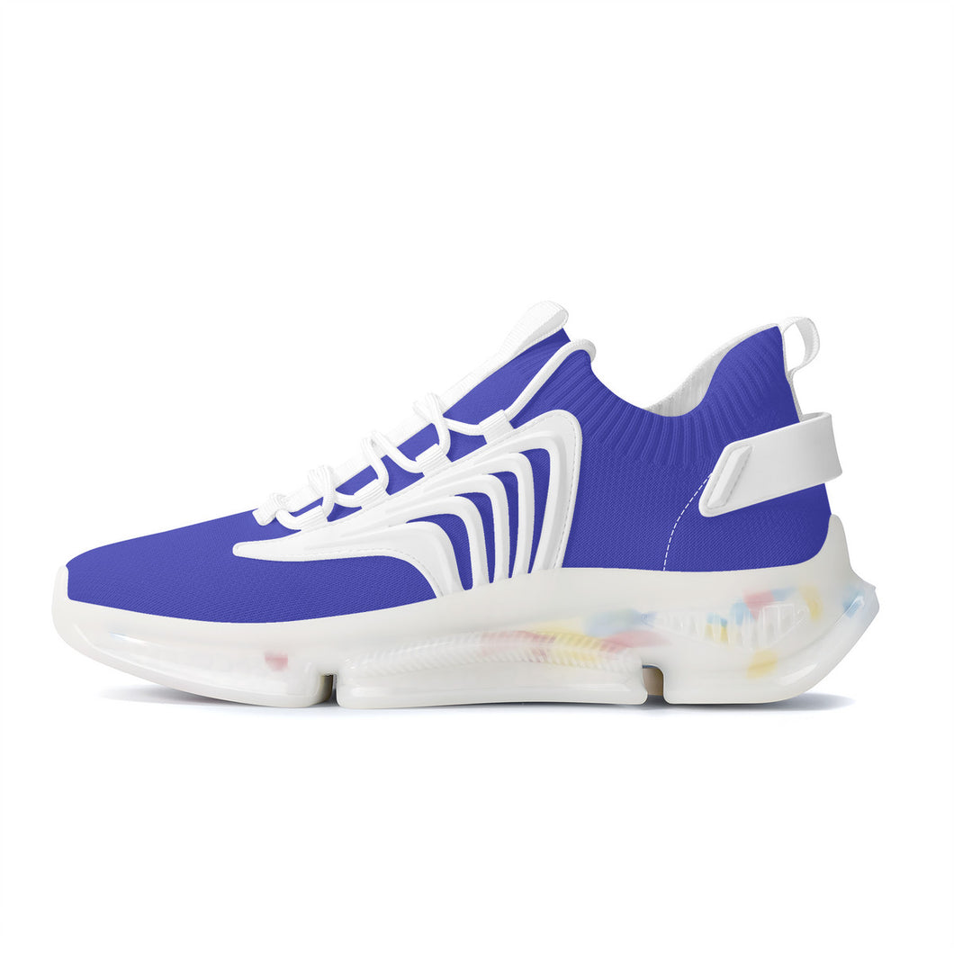 Ti Amo I love you - Exclusive Brand - Bright Blue - Mens / Womens - Air Max React Sneakers - White Soles