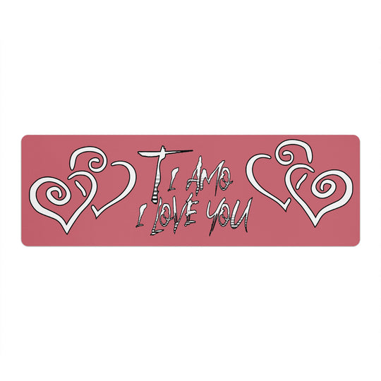 Ti Amo I love you - Exclusive Brand - Dusky Rose - Yoga Mat