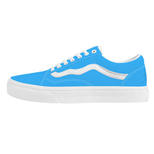 Load image into Gallery viewer, Ti Amo I love you - Exclusive Brand - Medium Cyan Blue- Low Top Flat Sneaker
