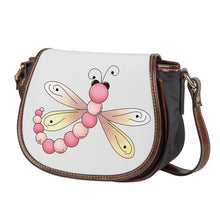 Load image into Gallery viewer, Ti Amo I love you - Exclusive Brand - Concrete - Dragonfly - Saddle Bag
