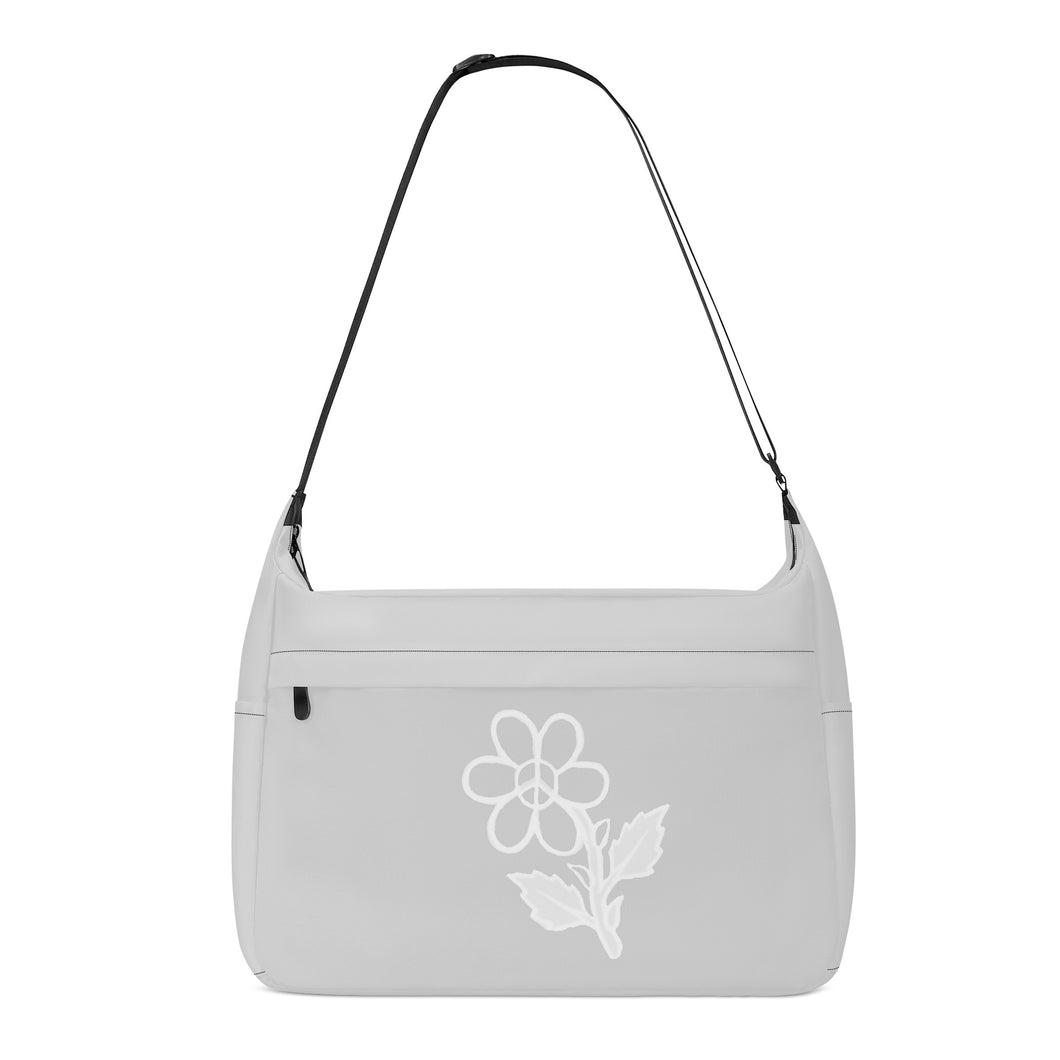 Ti Amo I love you - Exclusive Brand - Alto Gray - White Daisy -  Journey Computer Shoulder Bag