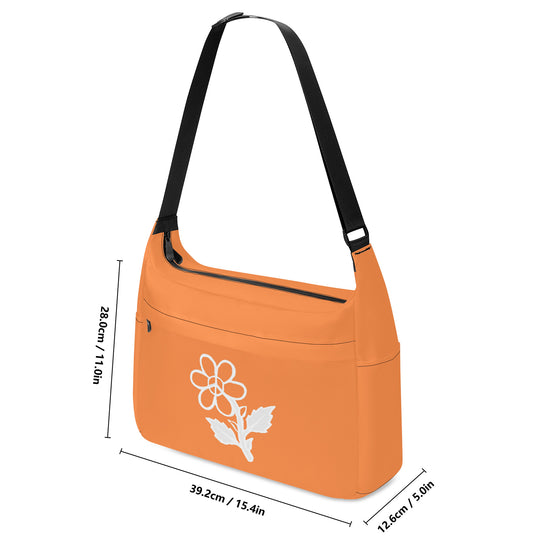 Ti Amo I love you - Exclusive Brand - Coral - White Daisy -  Journey Computer Shoulder Bag