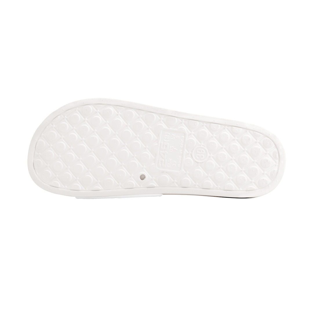 Ti Amo I love you - Exclusive Brand - White - Spider - Slide Sandals - White Soles